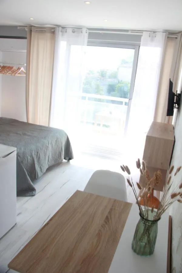 Les Palmiers - Appartement Avec Piscine Proche Plages - Wifi Et Clim Antibes