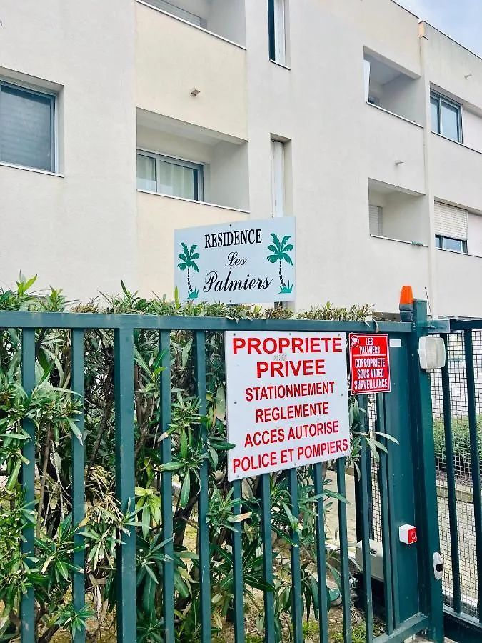Les Palmiers - Appartement Avec Piscine Proche Plages - Wifi Et Clim Antibes 0*,  France